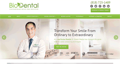 Desktop Screenshot of mybiodental.com